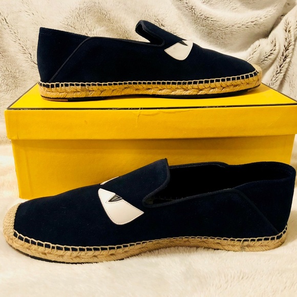 fendi monster espadrilles